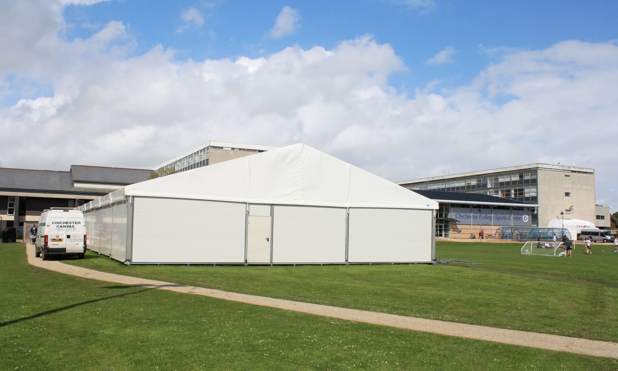 Temporary structure hire